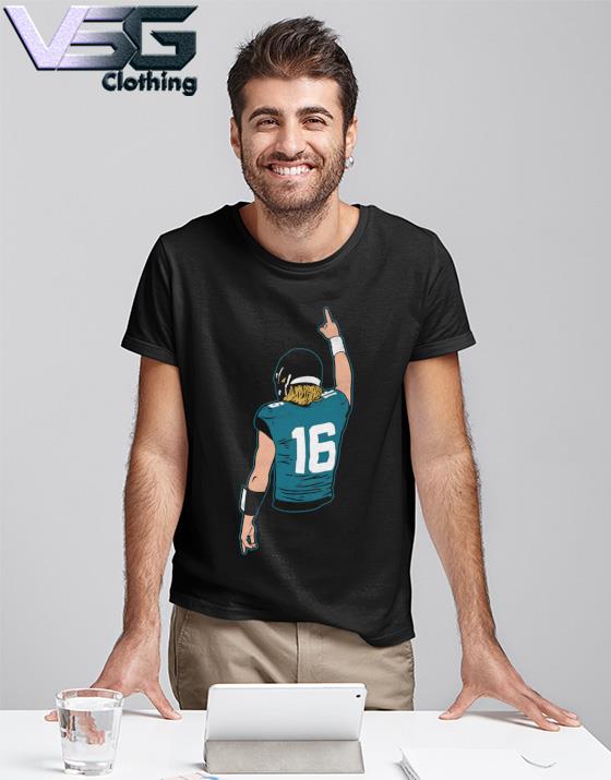 Official trevor lawrence jacksonville jaguars tl 16 art T-shirt, hoodie,  tank top, sweater and long sleeve t-shirt