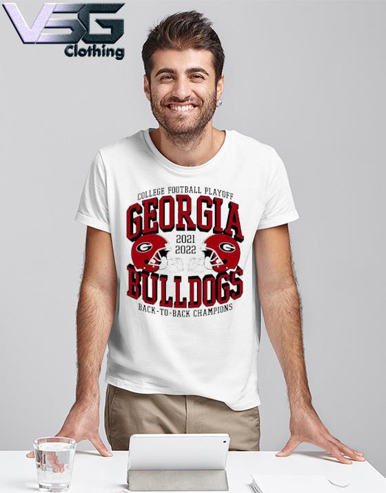 university of georgia 2021 2022 Back-To-Back College Football Playoff National Champions shirt