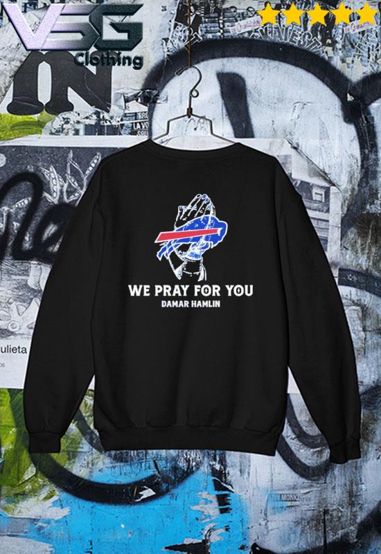 Vintage Pray For Damar Hamlin Buffalo Bills Shirt