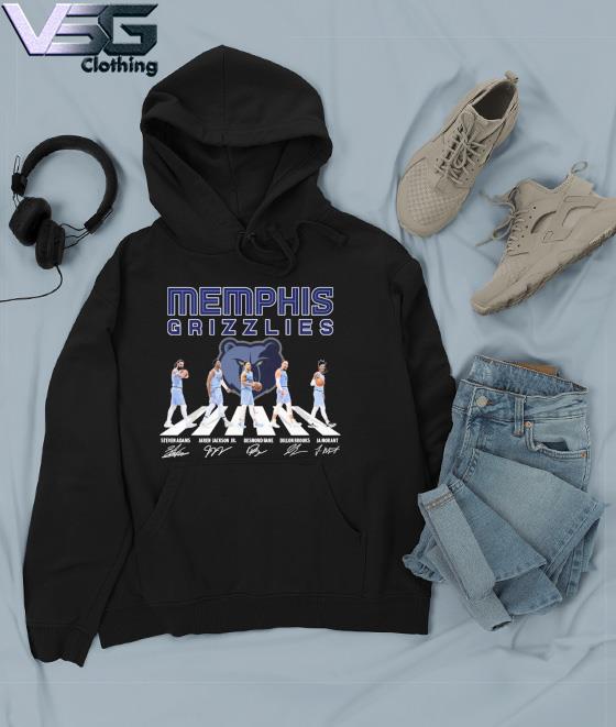 2023 Memphis Grizzlies team abbey road signatures shirt, hoodie, sweater,  long sleeve and tank top