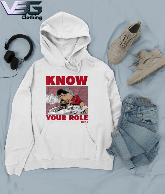 2023 Travis Kelce Know Your Role Kansas City Chiefs s Hoodie