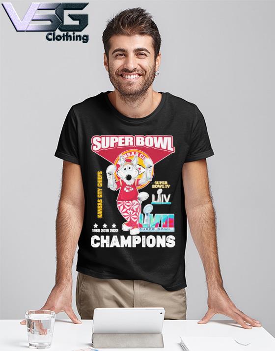 Official NFL KC Wolf Kansas City Chiefs Super Bowl Champions shirt