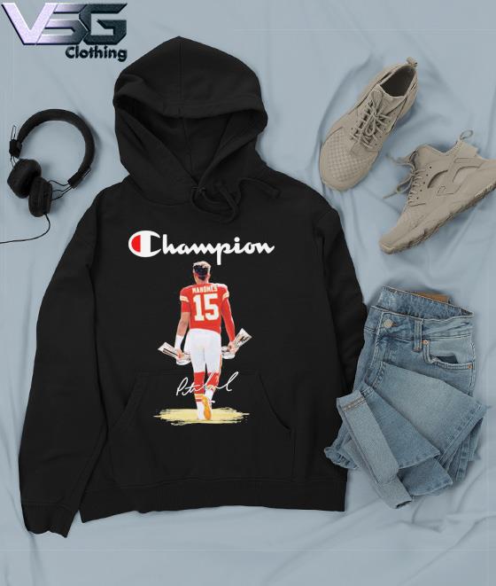 Champion Patrick Mahomes Kansas City Chiefs 2 Super Bowl Champions  Signatures Shirt, hoodie, sweater, long sleeve and tank top