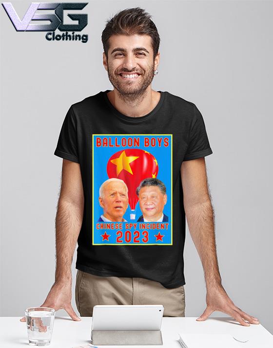 Chinese Surveillance Balloon Boys – Joe Biden vs Xi Jinping Tee Shirt
