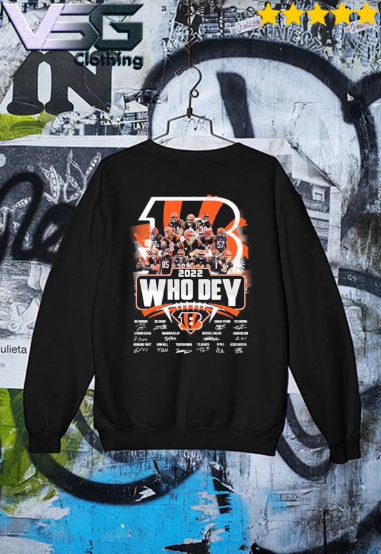 Who Dey Mascot Tiger Cincinnati Bengals Shirt, hoodie, sweater