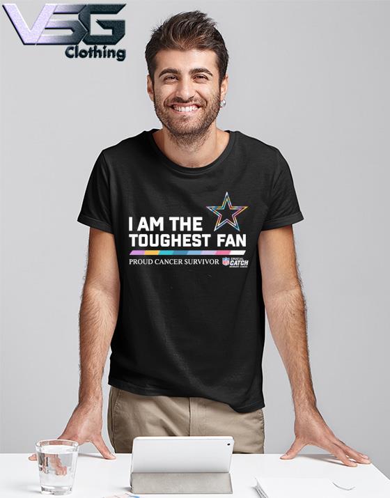 Dallas Cowboys I Am The Toughest Fan Proud Cancer Survivor shirt, hoodie,  sweater, long sleeve and tank top