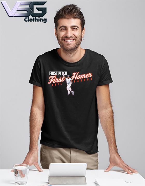 First Pitch First Homer Akil Baddoo shirt, hoodie, sweater, long sleeve and  tank top