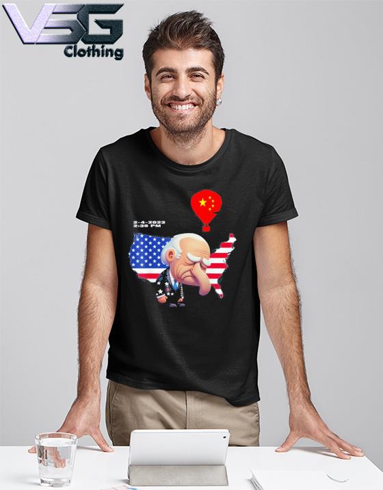 Funny Chinese Spy Balloon Funny Surveillance Biden Chinese T-Shirt