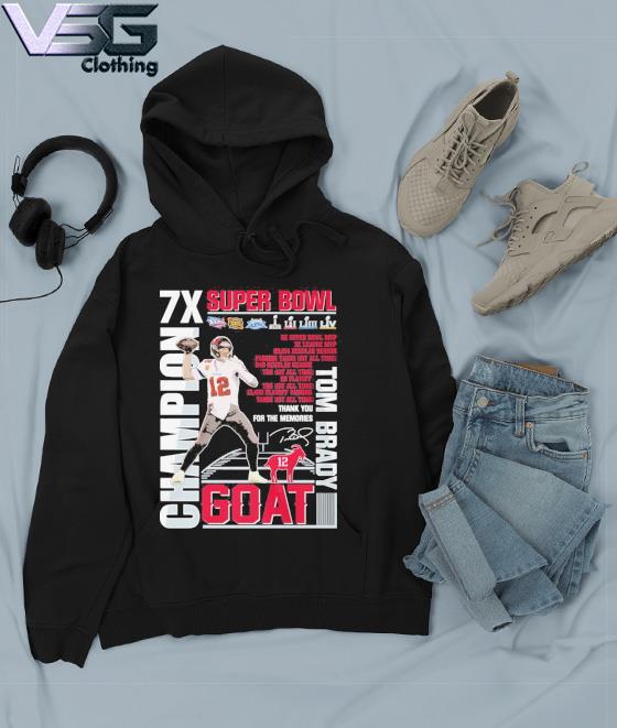 Tom Brady 7 Rings MVP Super Bowl Shirt, hoodie, sweater, long sleeve and  tank top