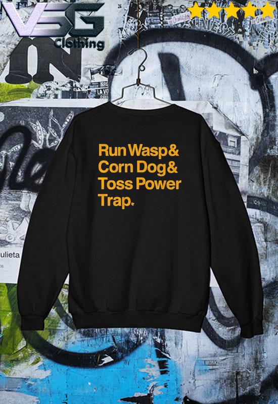 Kansas City Run wasp corn dog toss power trap shirt, hoodie, sweater, long  sleeve and tank top