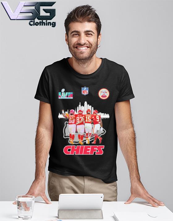 As Is NFL Super Bowl LVII Champions Chiefs Poly T-Shirt