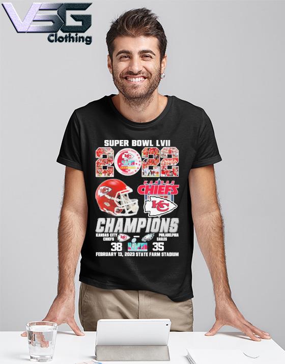 Kansas City Chiefs Super Bowl Lvii 2023 Champions shirt, hoodie, sweater,  long sleeve and tank top