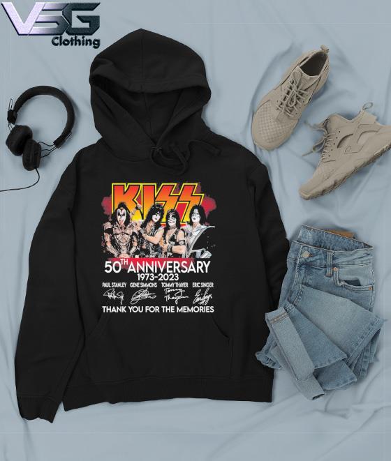 Kiss Band 50th Anniversary 1973-2023 Signature T-Shirt, Thank You For The  Memories Shirt, KISS Band Shirt, Rock And Roll Music Shirt For Fan Kids  T-Shirt for Sale by MuranLaw