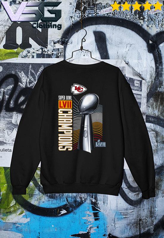 Lombardi Trophy Red Kansas City Chiefs Super Bowl LVII Champions Shirt,  hoodie, sweater, long sleeve and tank top