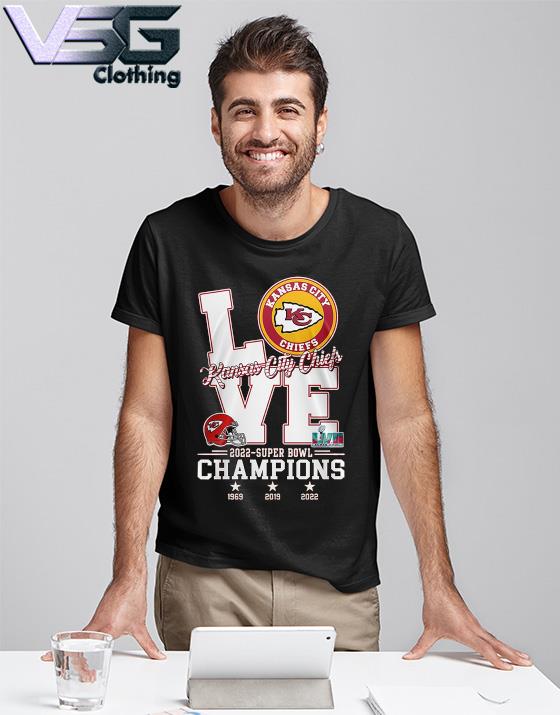 Official kansas City Chiefs Super Bowl Champions 1969 And 2019 And 2022  T-Shirt, hoodie, sweater, long sleeve and tank top