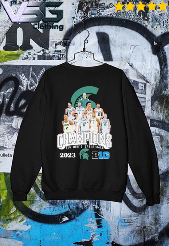 Michigan state big 2024 ten championship shirt