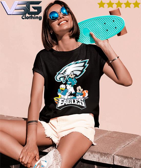 I Love The Eagles Mickey Mouse Philadelphia Eagles T-Shirt - T-shirts Low  Price