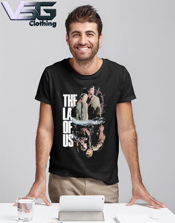 Official ellie and joel the last of us 2 wallpaper signatures shirt,  hoodie, sweater, long sleeve and tank top