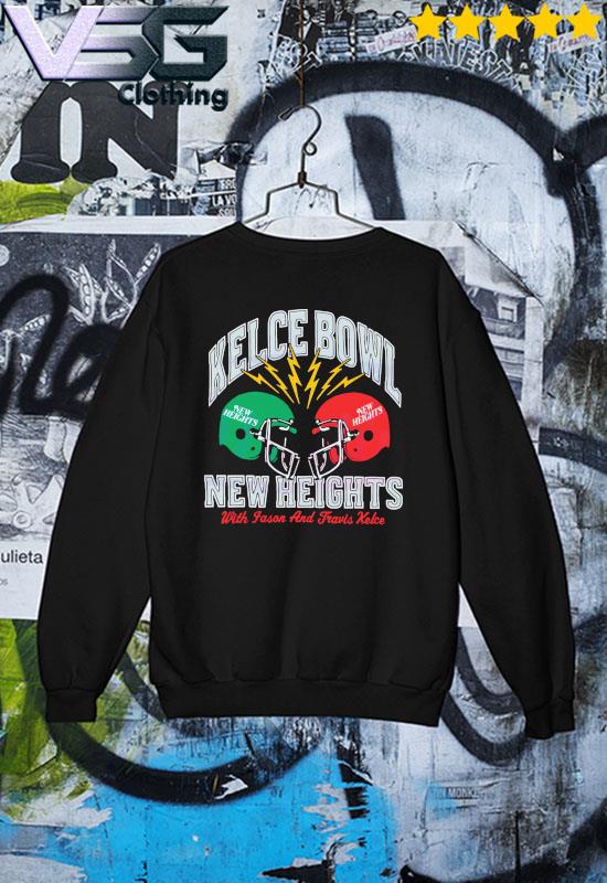 Official Kelce Bowl New Heights With Jason And Travis Kelce Tee