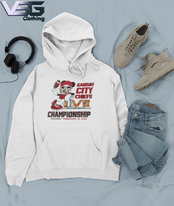 Mickey Mouse Kansas City Chiefs 2023 Super Bowl LVII shirt, hoodie,  sweater, long sleeve and tank top