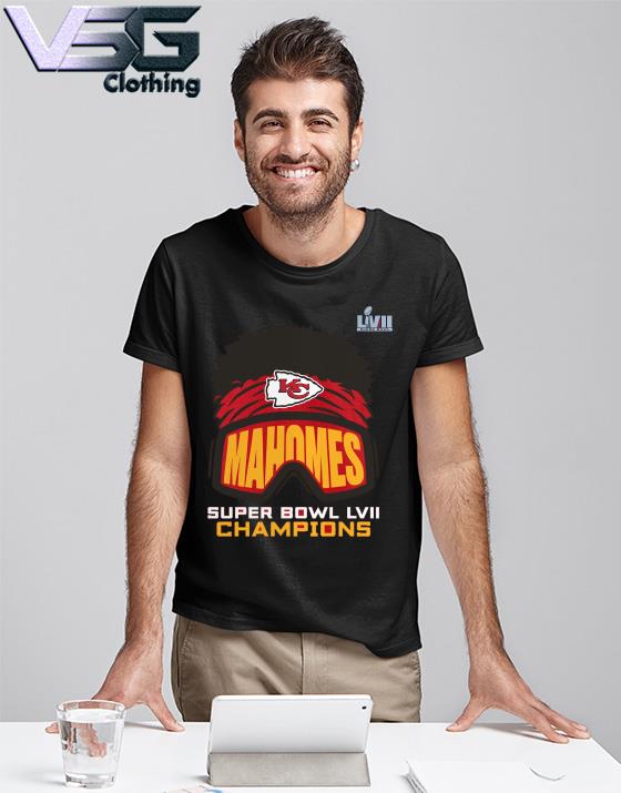 Mens Kansas City Chiefs Super Bowl LVII Champions Patrick Mahomes Hometown Long  Sleeve T-Shirt