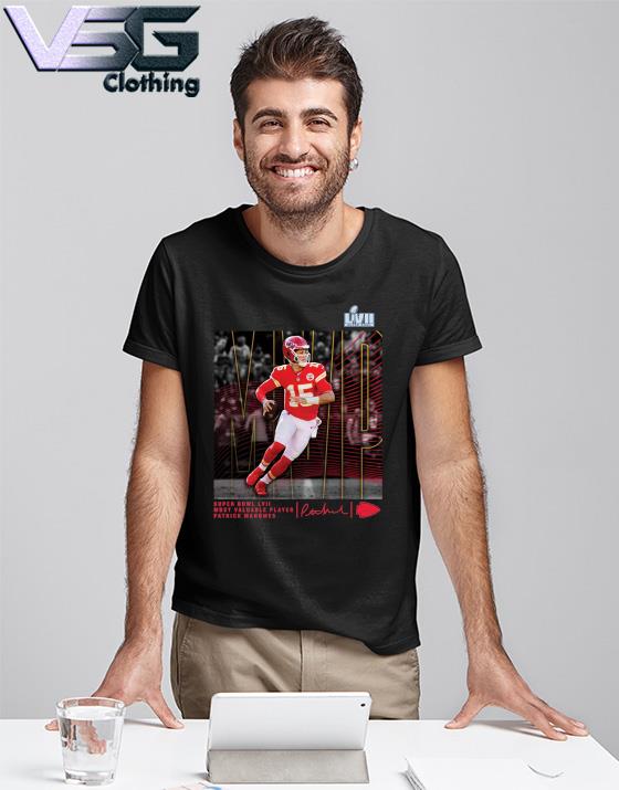 MVP Patrick Mahomes Shirt, Kansas City Chiefs 2023 Super Bowl LVII