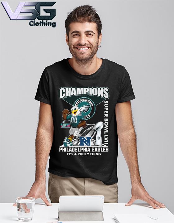 Official Philadelphia Eagles Swoop Mascot Super Bowl LVII 2023 Champions shirt