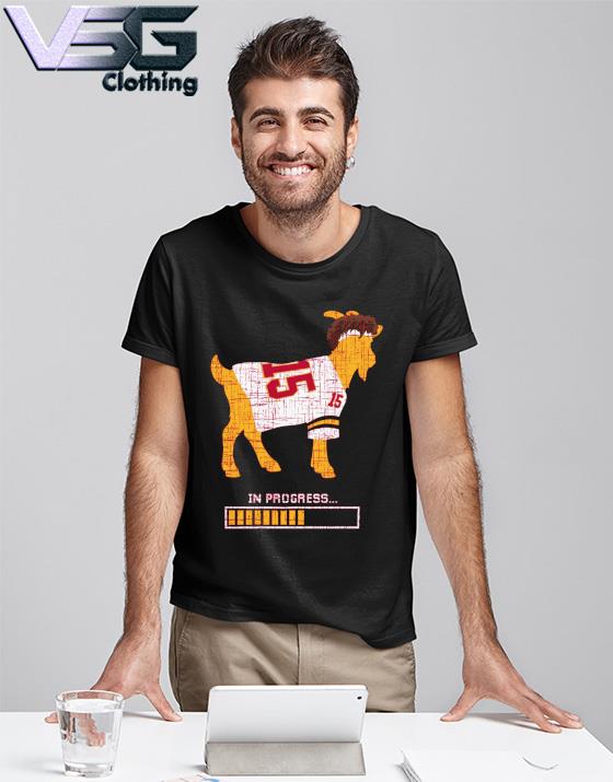 Kansas City Chiefs - Patrick Mahomes GOAT 15 Shirt | Essential T-Shirt