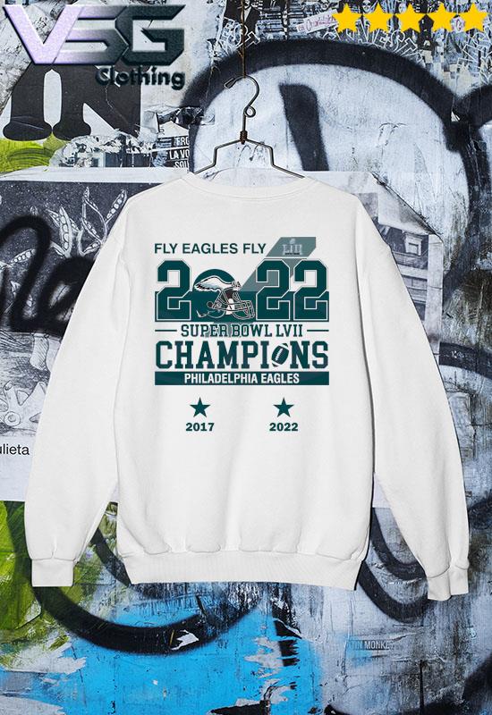 Super Bowl LVII Champions Fly Eagels Fly Hoodie 3D - REVER LAVIE