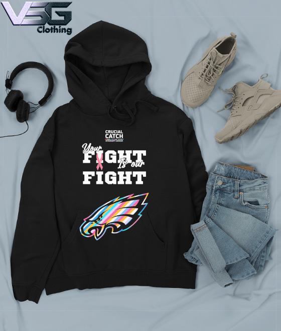 Philadelphia Eagles Crucial Catch Intercept cancer 2023 shirt, hoodie,  sweater, long sleeve and tank top