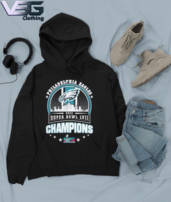 Philadelphia Eagles Skyline 2022-2023 Super Bowl LVII Champions Shirt,  hoodie, sweater, long sleeve and tank top