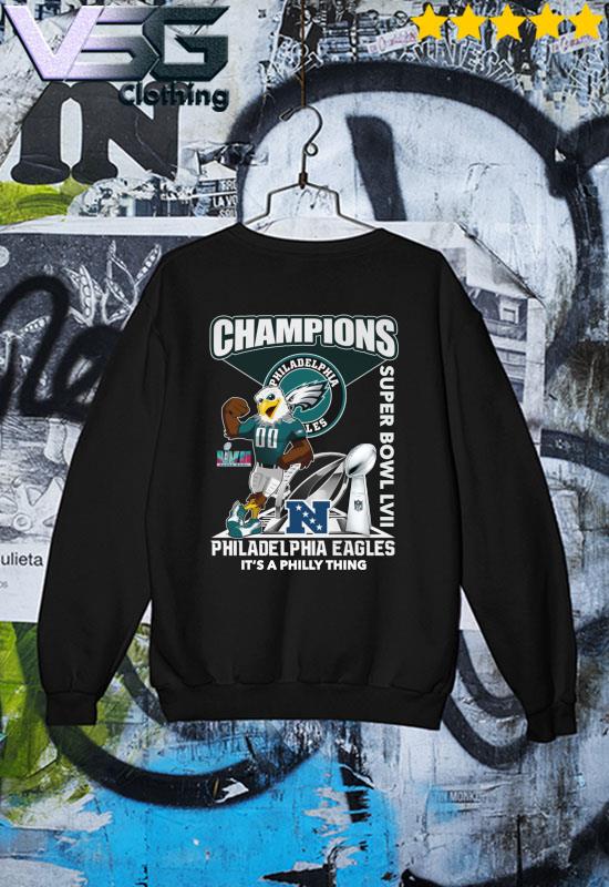 Philadelphia Eagles Swoop Mascot Super Bowl Lvii 2023 Champions Shirt in  2023