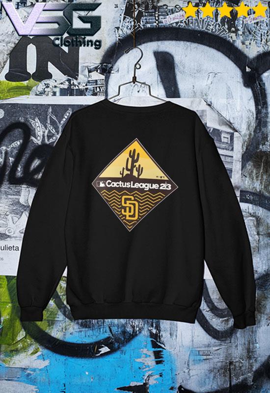 San Diego Padres Youth 2023 spring training raglan shirt, hoodie
