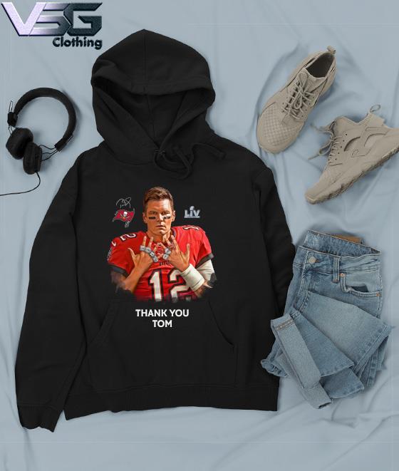 Tampa Bay Buccaneers Thank You 12 Tom Brady 2023 Shirt, hoodie, sweater,  long sleeve and tank top