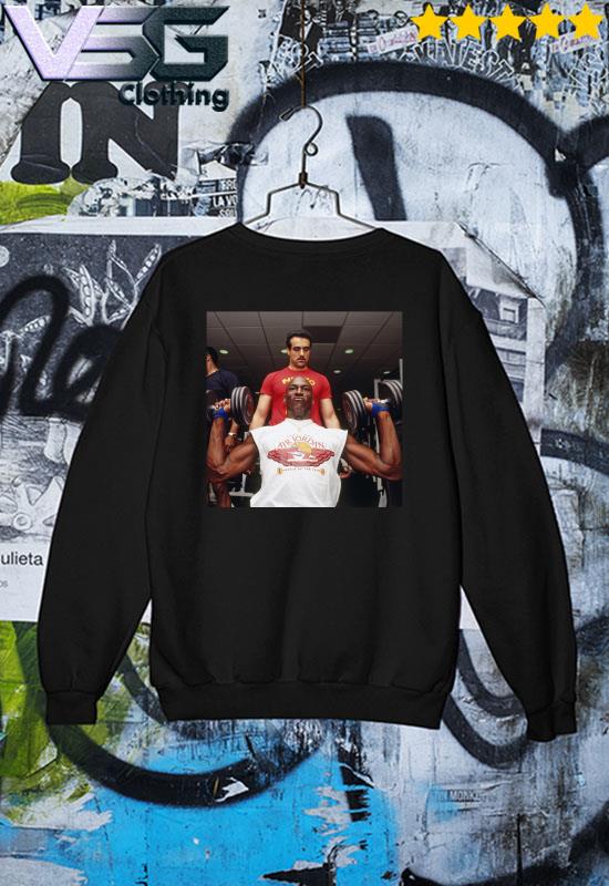 Michael Jordan ripped jersey T-shirts, hoodie, sweater, long sleeve and tank  top
