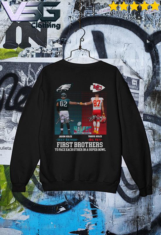 First Brothers To Face Each Other In A Super Bowl LVII Shirt