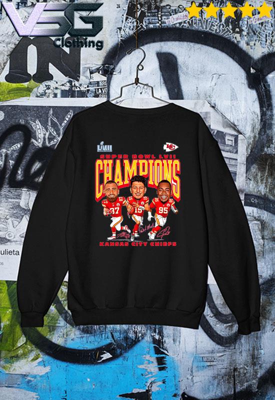 Kansas City Chiefs 2022 Super Bowl LVII Champions Caricature Shirt, hoodie,  sweater, long sleeve and tank top