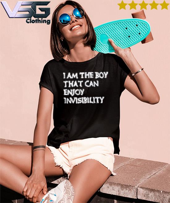 Wiz Khalifa I Am The Boy That Can Enjoy Invisibility Shirt Women_s T-Shirts