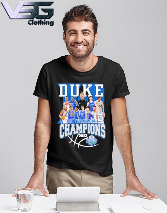 Duke Team 2023 ACC Men's Basketball Tournament champions shirt