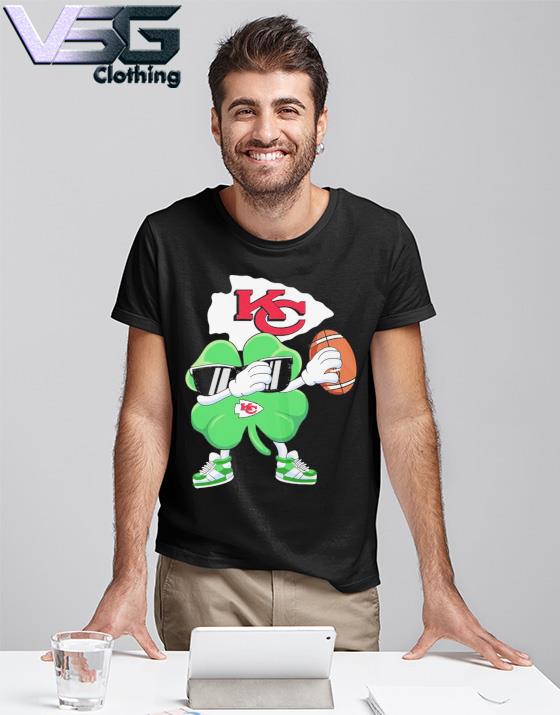 Kansas City Chiefs Irish dabbing happy St Patrick's day shirt, hoodie,  sweater, long sleeve and tank top