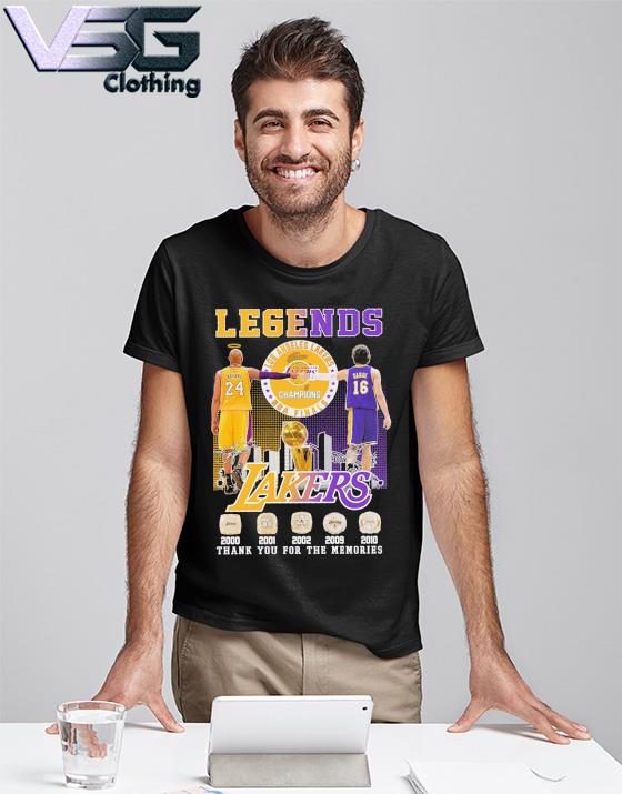 2010 Los Angeles Lakers Kobe Bryant NBA World Champions T Shirt