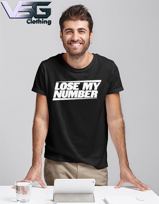 Lose My Number New York Football Shirt