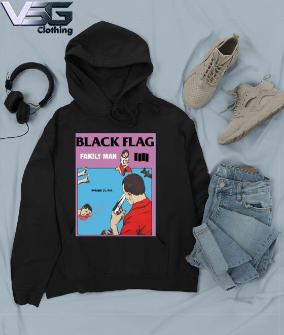 Black flag sale family man shirt