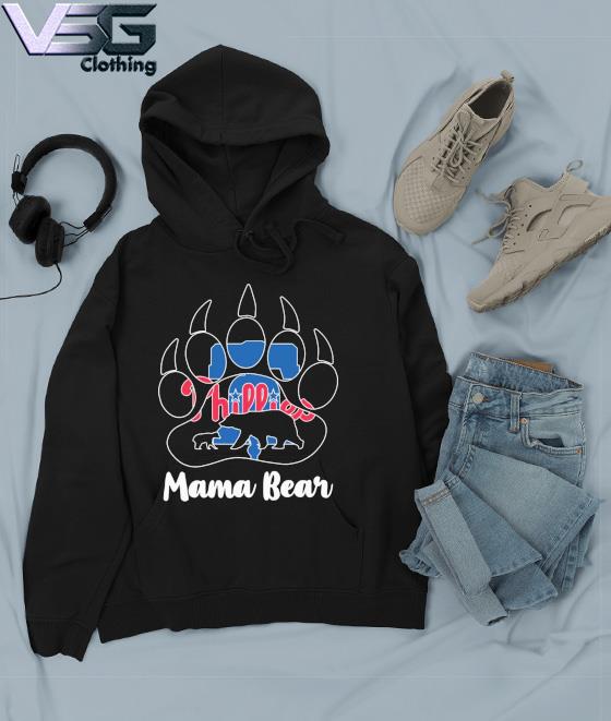 Mama Bear Philadelphia Phillies Love Mom shirt, hoodie, sweater
