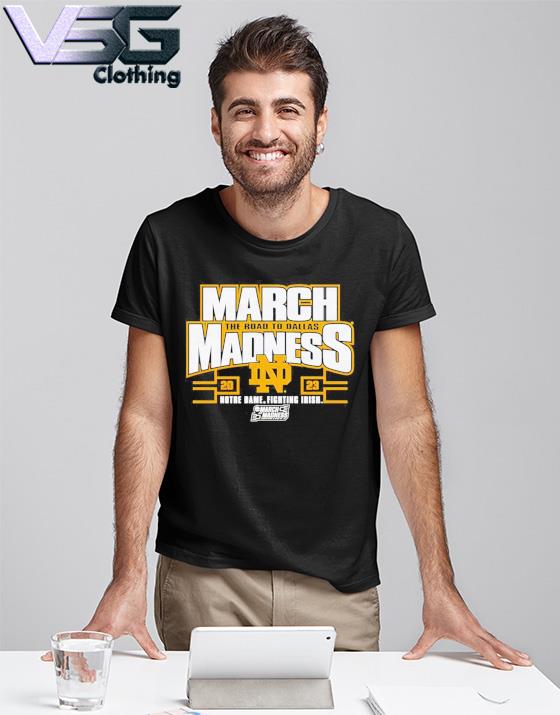 Notre Dame Fighting Irish 2023 NCAA Women's Basketball Tournament March Madness T-Shirt