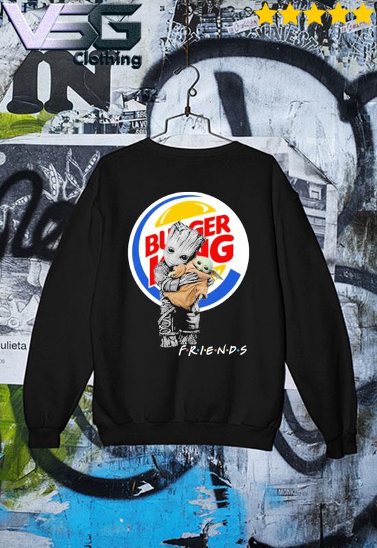 Baby Yoda hug Burger King shirt