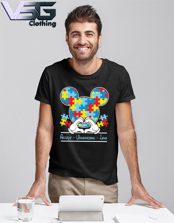 Mickey mouse best sale autism shirts