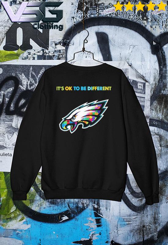 Philadelphia Eagles Autism Its Ok To Be Different Shirt - High-Quality  Printed Brand