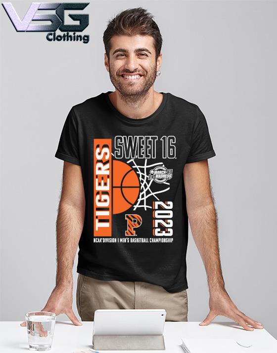 Princeton Tigers 2023 NCAA Men's Basketball Tournament March Madness Sweet 16 T-Shirt