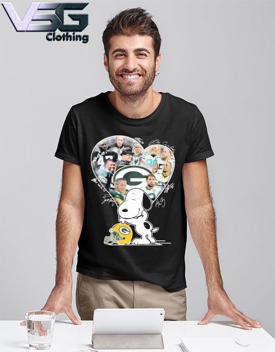 Snoopy Love Green Bay Packers Shirt - High-Quality Printed Brand